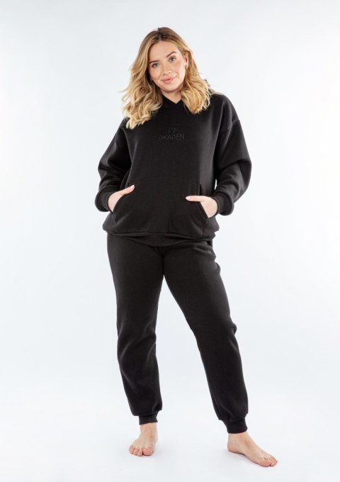 DK-K-B6-H1 CZARNY BAWEŁNA GRUBA