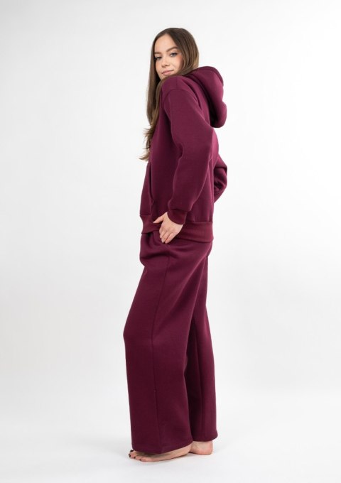 DK-K-B9 BORDO BAWEŁNA GRUBA