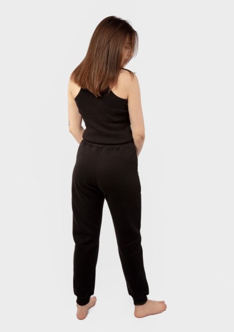 DK-K-P3 CZARNY BAWEŁNA GRUBA I PRĄŻKI