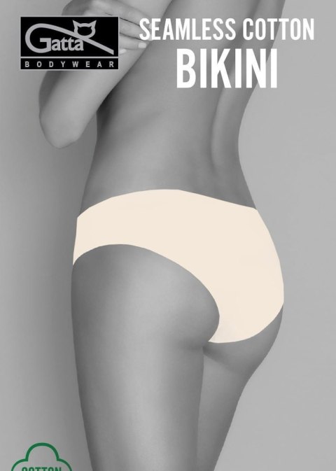 FIGI GATTA SEAMLESS COTTON BIKINI L NUDE