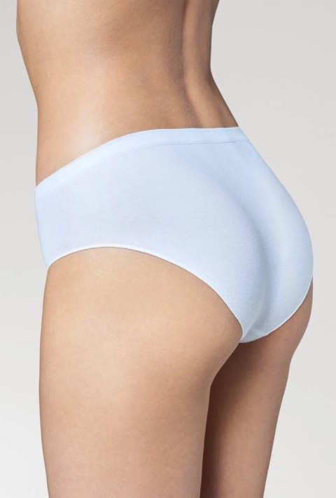 FIGI GATTA SEAMLESS COTTON CLASSIC PANTIES WHITE