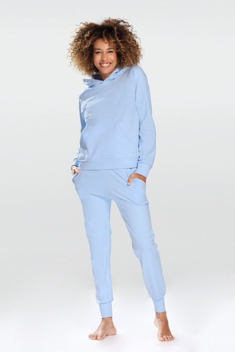 KOMPLET SEATTLE BŁĘKIT BAWEŁNA