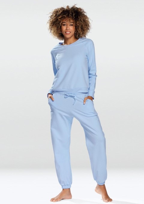 KOMPLET WENEZJA BŁĘKIT BAWEŁNA