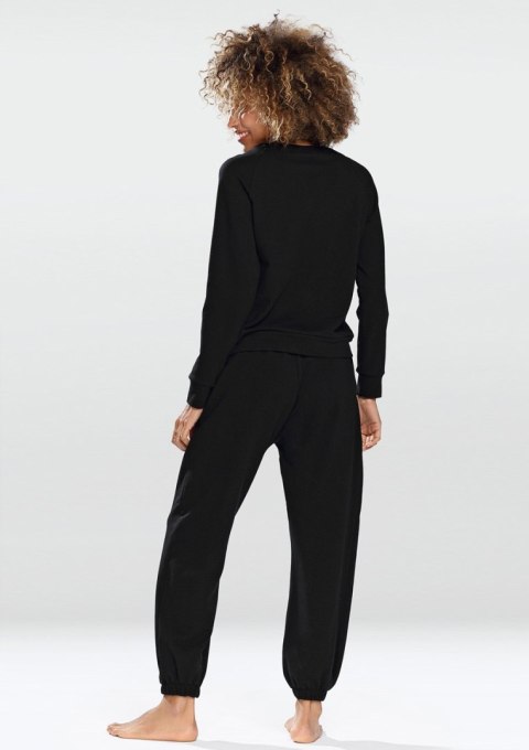 KOMPLET WENEZJA CZARNY BAWEŁNA