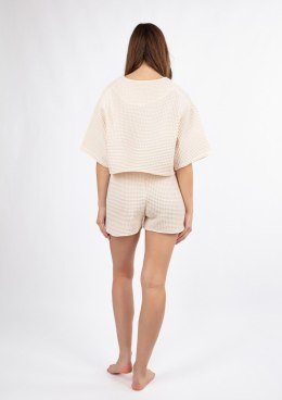 Komplet DK-K-W02 WAFELEK ECRU