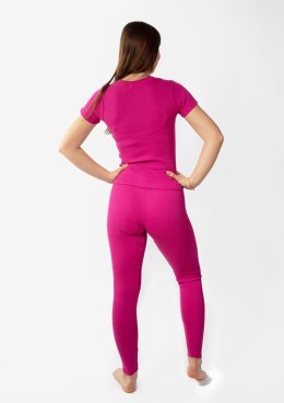 Komplet Halima FUKSJA BAWEŁNA PRĄŻKI