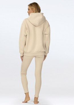 Komplet Oseye BEŻ BAWEŁNA GRUBA I PRĄŻKI