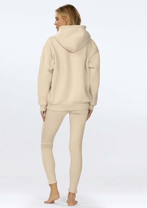 Komplet Oseye BEŻ BAWEŁNA GRUBA I PRĄŻKI