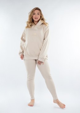 Komplet Oseye H1 BEŻ BAWEŁNA GRUBA I PRĄŻKI