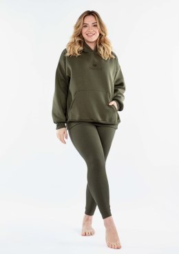 Komplet Oseye H1 KHAKI BAWEŁNA GRUBA I PRĄŻKI