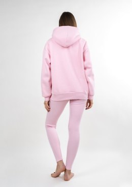 Komplet Oseye JASNY RÓŻ BAWEŁNA GRUBA I PRĄŻKI