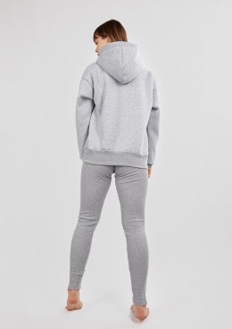 Komplet Oseye SZARY BAWEŁNA GRUBA I PRĄŻKI