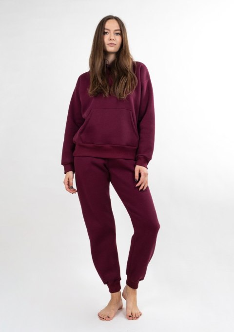 Komplet Randi BORDO BAWEŁNA GRUBA