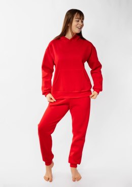 Komplet Randi CZERWONY BAWEŁNA GRUBA