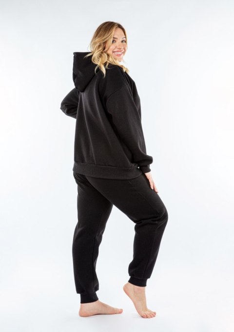 Komplet Randi H1 CZARNY BAWEŁNA GRUBA