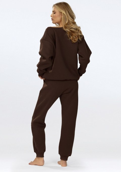 Komplet Rehema CZEKOLADA BAWEŁNA GRUBA