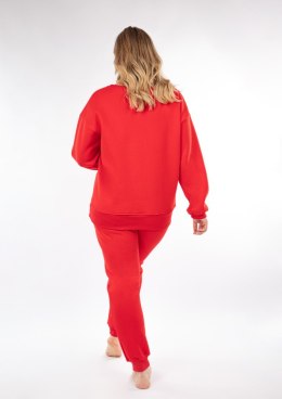 Komplet Rehema H1 CZERWONY BAWEŁNA GRUBA