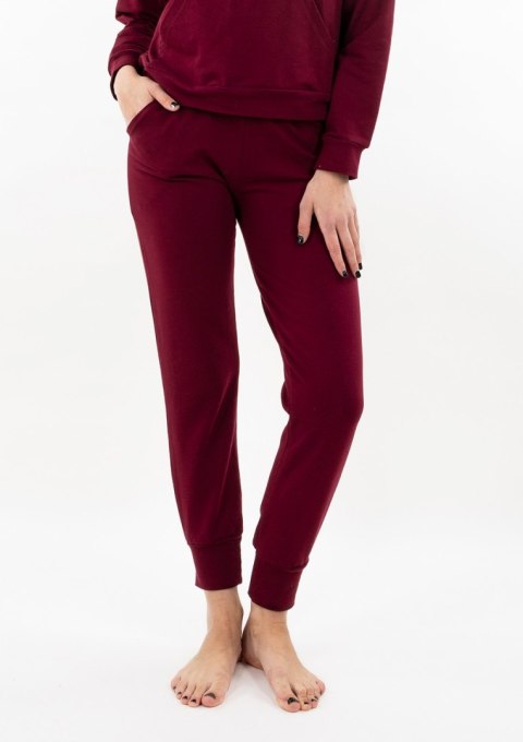 SPODNIE SEATTLE H1 MALINA BAWEŁNA