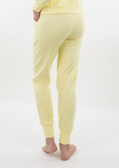 SPODNIE SEATTLE H1 ŻÓŁTY BAWEŁNA