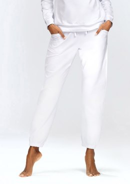 SPODNIE WENEZJA BIAŁY BAWEŁNA