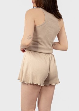 Spodenki DK-K-P1 CAPPUCCINO BAWEŁNA PRĄŻKI