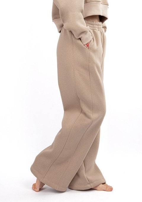 Spodnie DK-K-B17 CAPPUCCINO BAWEŁNA GRUBA