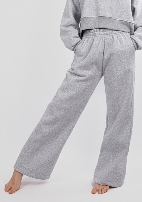 Spodnie DK-K-B17 CZARNY BAWEŁNA GRUBA