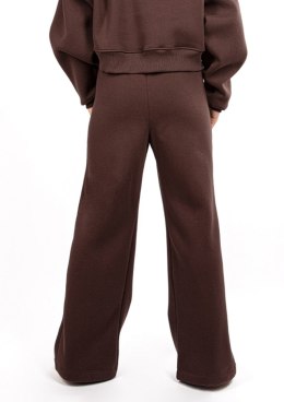 Spodnie DK-K-B17 CZEKOLADA BAWEŁNA GRUBA
