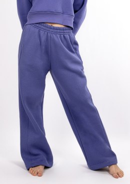 Spodnie DK-K-B17 FIOLET BAWEŁNA GRUBA