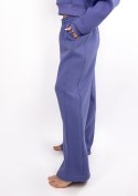 Spodnie DK-K-B17 FIOLET BAWEŁNA GRUBA