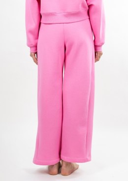 Spodnie DK-K-B17 RÓŻ BAWEŁNA GRUBA