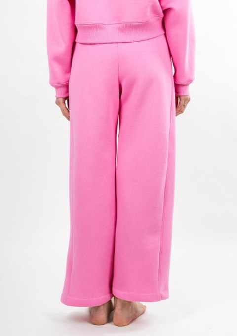 Spodnie DK-K-B17 RÓŻ BAWEŁNA GRUBA