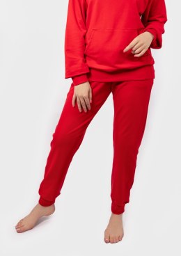 Spodnie DK-K-B2 CZERWONY BAWEŁNA