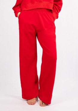 Spodnie DK-K-B23 CZERWONY BAWEŁNA