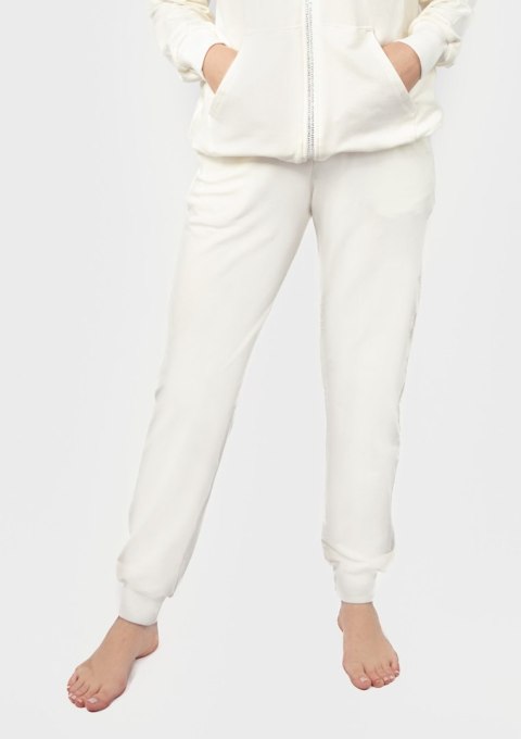 Spodnie DK-K-B4 ECRU BAWEŁNA