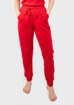 Spodnie DK-K-B5 CZERWONY BAWEŁNA