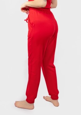 Spodnie DK-K-B5 CZERWONY BAWEŁNA