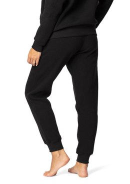 Spodnie DK-K-B6 CZARNY BAWEŁNA GRUBA