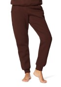 Spodnie DK-K-B6 CZEKOLADA BAWEŁNA GRUBA
