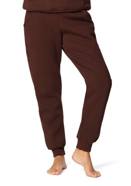 Spodnie DK-K-B6 CZEKOLADA BAWEŁNA GRUBA