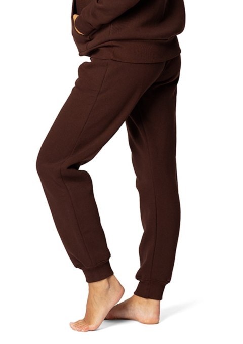 Spodnie DK-K-B6 CZEKOLADA BAWEŁNA GRUBA