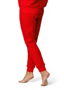 Spodnie DK-K-B6 CZERWONY BAWEŁNA GRUBA