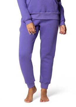 Spodnie DK-K-B6 FIOLET BAWEŁNA GRUBA