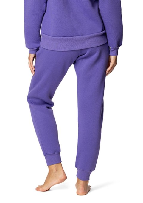 Spodnie DK-K-B6 FIOLET BAWEŁNA GRUBA