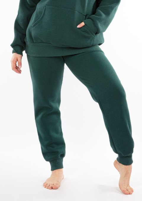 Spodnie DK-K-B6-H1 ZIELEŃ BAWEŁNA GRUBA