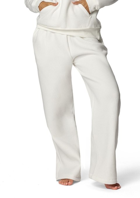 Spodnie DK-K-B9 ECRU BAWEŁNA GRUBA