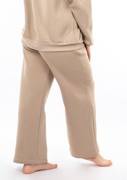 Spodnie DK-K-B9-H1 CAPPUCCINO BAWEŁNA GRUBA