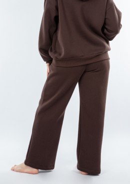 Spodnie DK-K-B9-H1 CZEKOLADA BAWEŁNA GRUBA