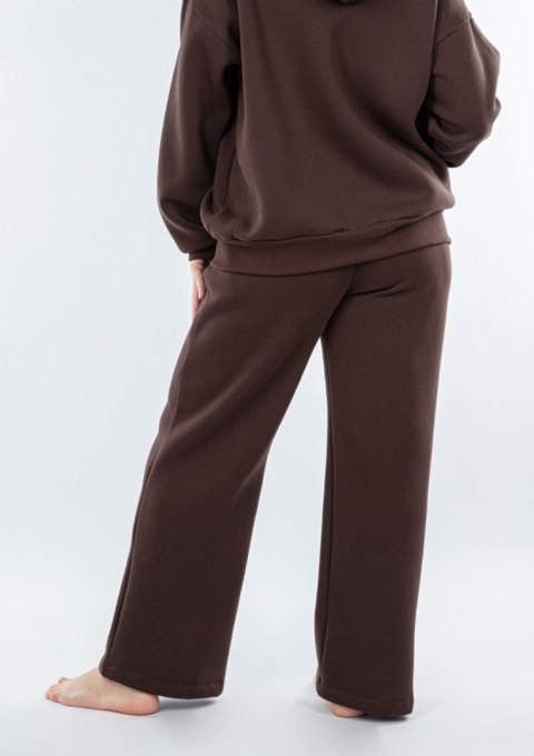 Spodnie DK-K-B9-H1 CZEKOLADA BAWEŁNA GRUBA
