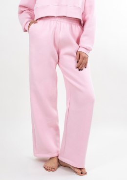Spodnie DK-K-B9 JASNY RÓŻ BAWEŁNA GRUBA